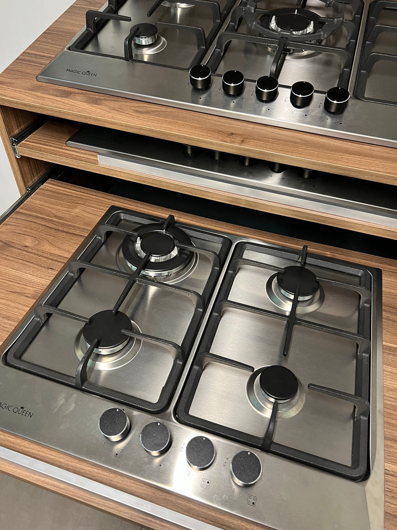 Estufa Empotrable a Gas 24" | 110v